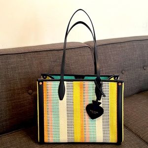 Kate Spade Market Stripe Medium Tote